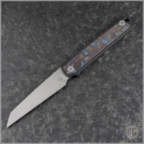 (#Cultro-Slim-007) Cultrotech Knives Slim Slipjoint Carbon Fiber - Front
