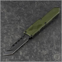 (#GT-12-8121) Guardian Tactical OD Green GTX-25 T/E Black Tactical Plain - Front