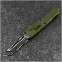 (#GT-12-8221) Guardian Tactical OD Green GTX-25 T/E Black Plain - Front