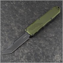 (#GT-98121-G2) Guardian Tactical OD Green Recon-035-G2 Black Tacitcal T/E Plain - Front