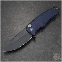 (#MKT-SC-006) Medford Knife & Tool Smooth Criminal Black Plain - Front
