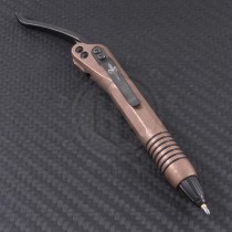 (#MTC-0054) Microtech Copper Siphon Pen DLC Hardware