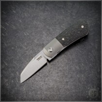(#PENA-MA-CF) Pena Knives X-Series Micro Apache Carbon Fiber - Front