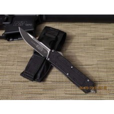 Microtech Scarab - S/E - Black - Plain Edge