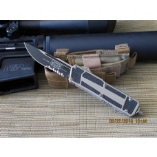Microtech Navy Seals Scarab - Tan Handle - Partially Serrated