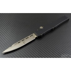 Microtech Knives Custom Halo V S/E Automatic OTF S/A Knife (4.6in Color Coated Plain) HALO-C-BRZ