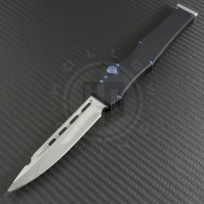 Microtech Knives Custom Halo V Spear Point Automatic OTF S/A Knife (4.25in Mirror Polished Plain ELMAX) MTC-0042