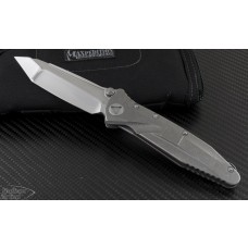 Microtech Knives Custom Metal Socom Delta T/E Folder Knife (4in Satin Plain) sd-c-dt