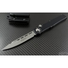 Microtech Knives Halo V S/E Automatic OTF S/A Knife (4.6in Bead Blasted Plain ELMAX) 151-7-2010