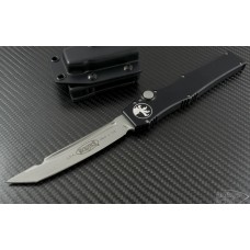 Microtech Knives Halo V T/E Automatic OTF S/A Knife (4.6in Bead Blasted Plain ELMAX) 150-7