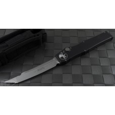 Microtech Knives Halo V T/E Automatic OTF S/A Knife (4.6in Bead Blasted Plain S35-VN) 150-7-2012