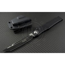 Microtech Knives Halo V T/E Automatic OTF S/A Knife (4.6in Black Plain ELMAX) 150-1T-2015