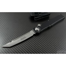 Microtech Knives Halo V T/E Automatic OTF S/A Knife (4.6in Stonewashed Plain ELMAX) 150-10