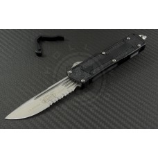 Microtech Knives Navy Scarab S/E Automatic OTF D/A Knife (3.44in Satin Plain ELMAX) 182-5