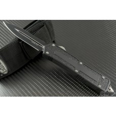 Microtech Knives Scarab D/E Automatic OTF D/A Knife (3.44in Black Plain S35-VN) 175-1