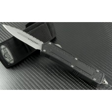 Microtech Knives Scarab D/E Automatic OTF D/A Knife (3.44in Satin Serr S35-VN) 175-6
