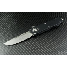 Microtech Knives Scarab S/E Automatic OTF D/A Knife (3.44in Bead Blasted Plain ELMAX) 176-7