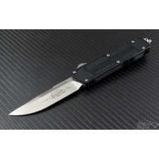 Microtech Knives Scarab S/E Automatic OTF D/A Knife (3.44in Satin Plain ELMAX) 178-4