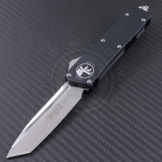 Microtech Knives Scarab T/E Automatic OTF D/A Knife (3.44in Satin Plain ELMAX) 177-4
