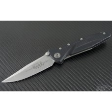Microtech Knives Socom Elite S/E Folder Knife (4in Bead Blasted Plain S30-V) 159-7
