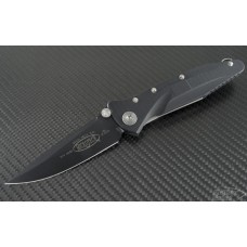 Microtech Knives Socom Elite S/E Folder Knife (4in Black Plain S30-V) 159-1