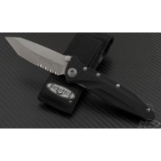 Microtech Knives Socom Elite T/E Folder Knife (4in Bead Blasted Part Serr S35-VN) 163-8