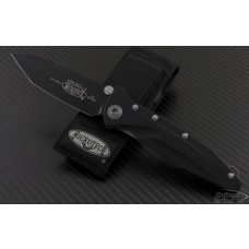 Microtech Knives Socom Elite T/E Folder Knife (4in Black Plain S35-VN) 163-1