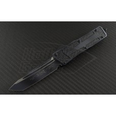 Microtech Knives Urban Camo Scarab T/E Automatic OTF D/A Knife (3.44in Color Coated Plain ELMAX) 179-1UC