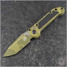 (#1136-1BOCS-Z4) Microtech Bazooka camo LUDT Gen III Tanto Camo Plain - Front