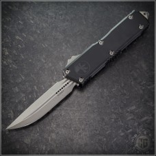 Microtech Knives Scarab II Gen III D/E-S Automatic OTF D/A Knife (3.75in Apocalyptic Plain M390MK) 1181-10AP