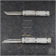 (#119-1SETSADS) Microtech Knives Ultratech Sand Trooper Warhound Hellhound Set - Front