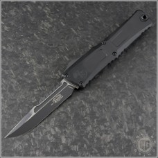 (#1217-1TS) Microtech Combat Troodon Gen III Interceptor Black Plain - Front