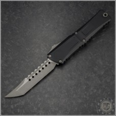 Microtech Knives Combat Troodon Gen III Hellhound Tanto Automatic OTF D/A Knife (3.75in Apocalyptic Plain M390MK) 1219-10APS