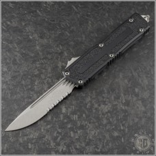 (#1278-11) Microtech Scarab II Gen III S/E Stonewash Plain - Front