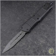 Microtech Knives Signature Series Combat Troodon D/E Damascus w/ DNA Catcher (3.75in Damascus Plain ) 142-16CFTI