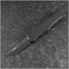 (#703-1TFRS) Microtech Hera S/E Black Plain - Front