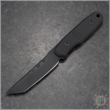 Blackside Customs Kimura Covert T/E Fixed Knife (3.2in Black Plain CPM-154) BSC-KIMC-TB-01