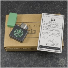 (#BSC-L-BHydra) Blackside Customs Lighter Hydra Theme - Front