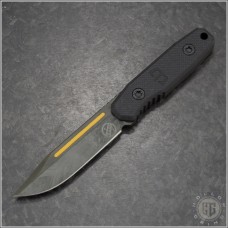 Blackside Customs Plan B Covert Drop Point Fixed Knife (3.125in OD Green Plain CPM-154) BSC-PBC-BH-01