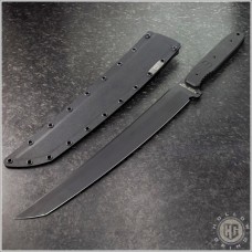 Blackside Customs Tokyo Drifter T/E Fixed Knife (15in Black Plain PSB27) BSC-TD-001