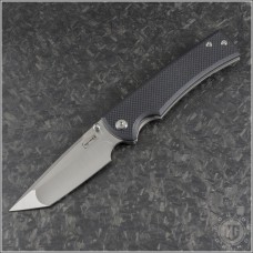 Chaves Knives Ultramar Liberation 229 T/E Folder Knife (3.75in Belt Satin Plain M390) CK-229-LT-G10