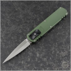 (#DRD-Zulu-02) D Rocket Design Zulu Green Aluminum D/E Satin Plain - Front