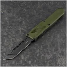 (#GT-12-8121) Guardian Tactical OD Green GTX-25 T/E Black Tactical Plain - Front