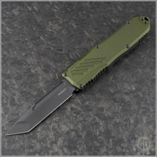 (#GT-98121-G2) Guardian Tactical OD Green Recon-035-G2 Black Tacitcal T/E Plain - Front