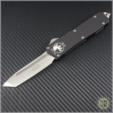 Microtech Knives Scarab T/E Automatic OTF D/A Knife (3.44in Satin Plain 154-CM) HG-0033