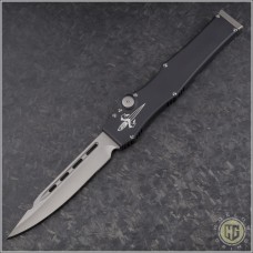 Microtech Knives Custom Halo V S/E Automatic OTF S/A Knife (4.25in Bead Blasted Plain) HG-0106