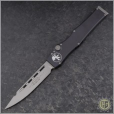 Microtech Knives Halo V S/E Automatic OTF S/A Knife (4.6in Bead Blasted Plain D2) HG-0109