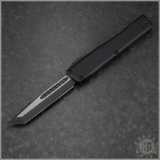 Heretic Knives NYX S/E Automatic OTF D/A Knife (3.5in Black Plain Magnacut) HTK-H015-10A-T