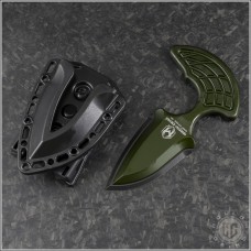 (#HTK-H050-6A-GRN) Heretic Knives OD Green Sleight Modular Blade DLC - Front