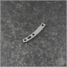 (#RH-TBS-002) Rick Hinderer Knives Titanium Backspacer Standoff - Working Finish - Front